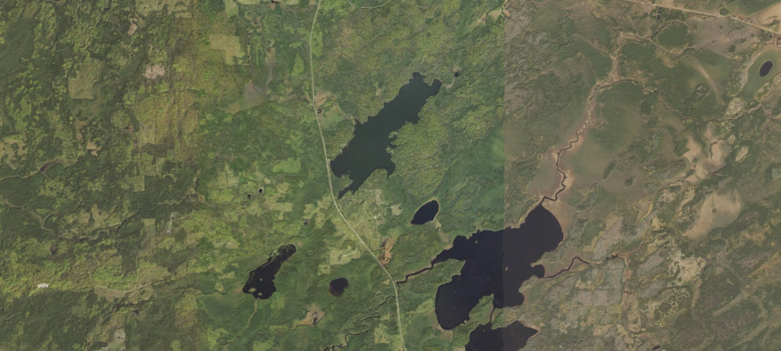 Map of Big Lake