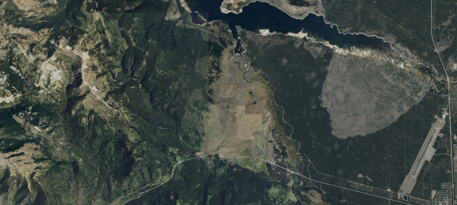 Map of Basin Station Cabin