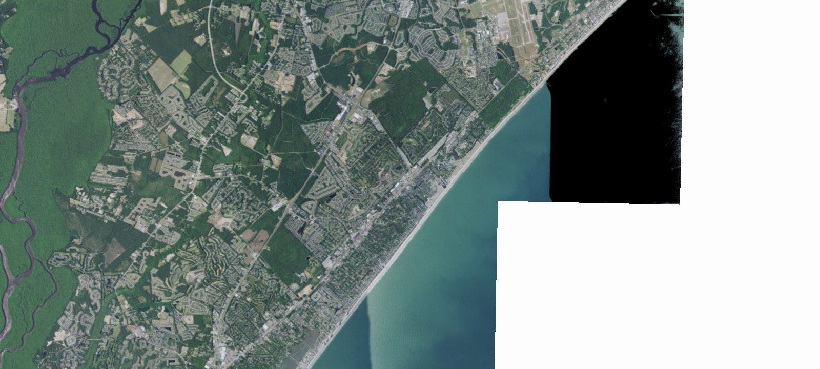 Map of Ocean Lakes RV Center