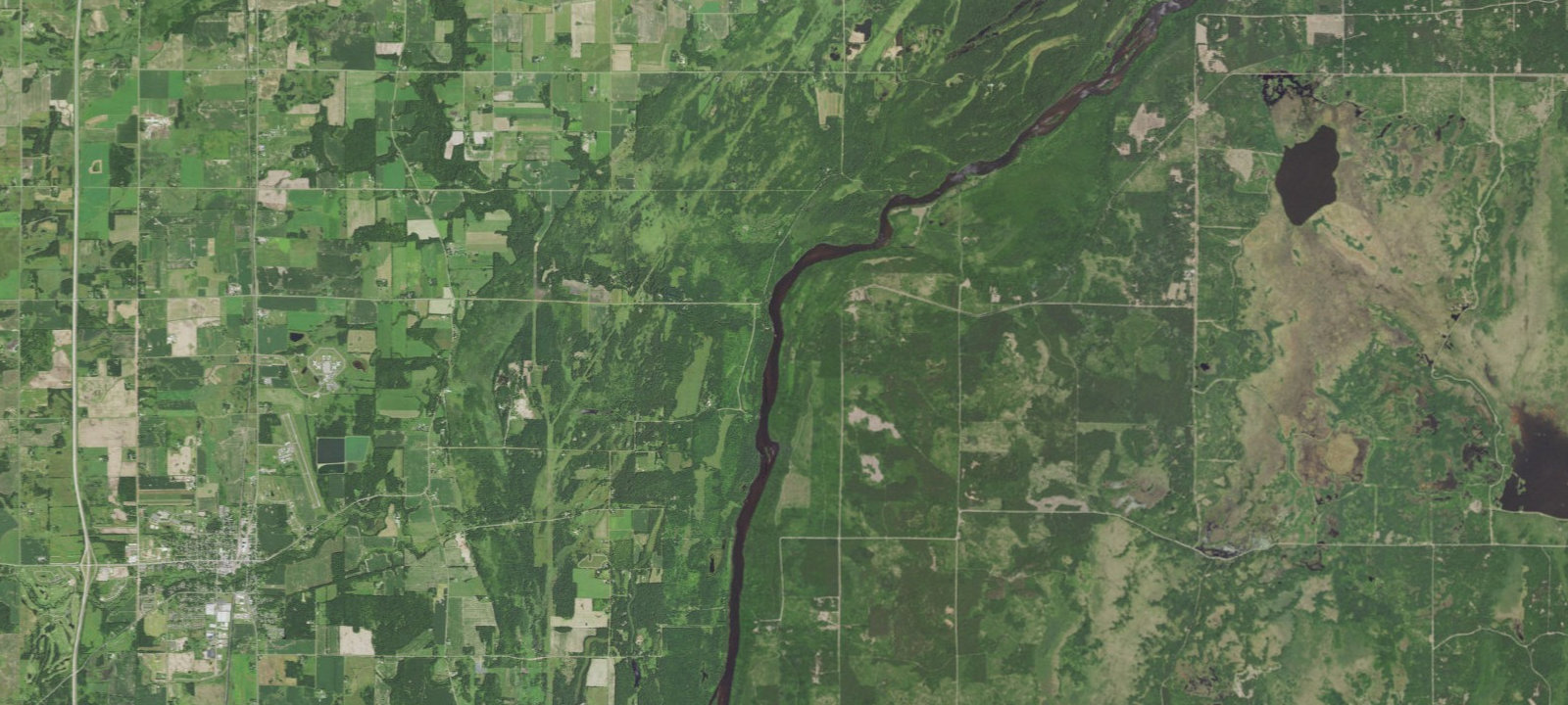 Map of St. Croix NSR - Mile 82.7