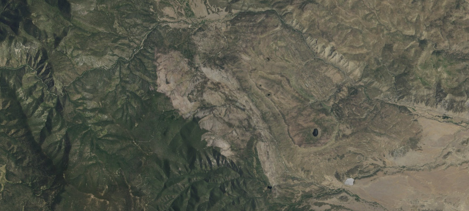 Map of Lower Sawmill Camp