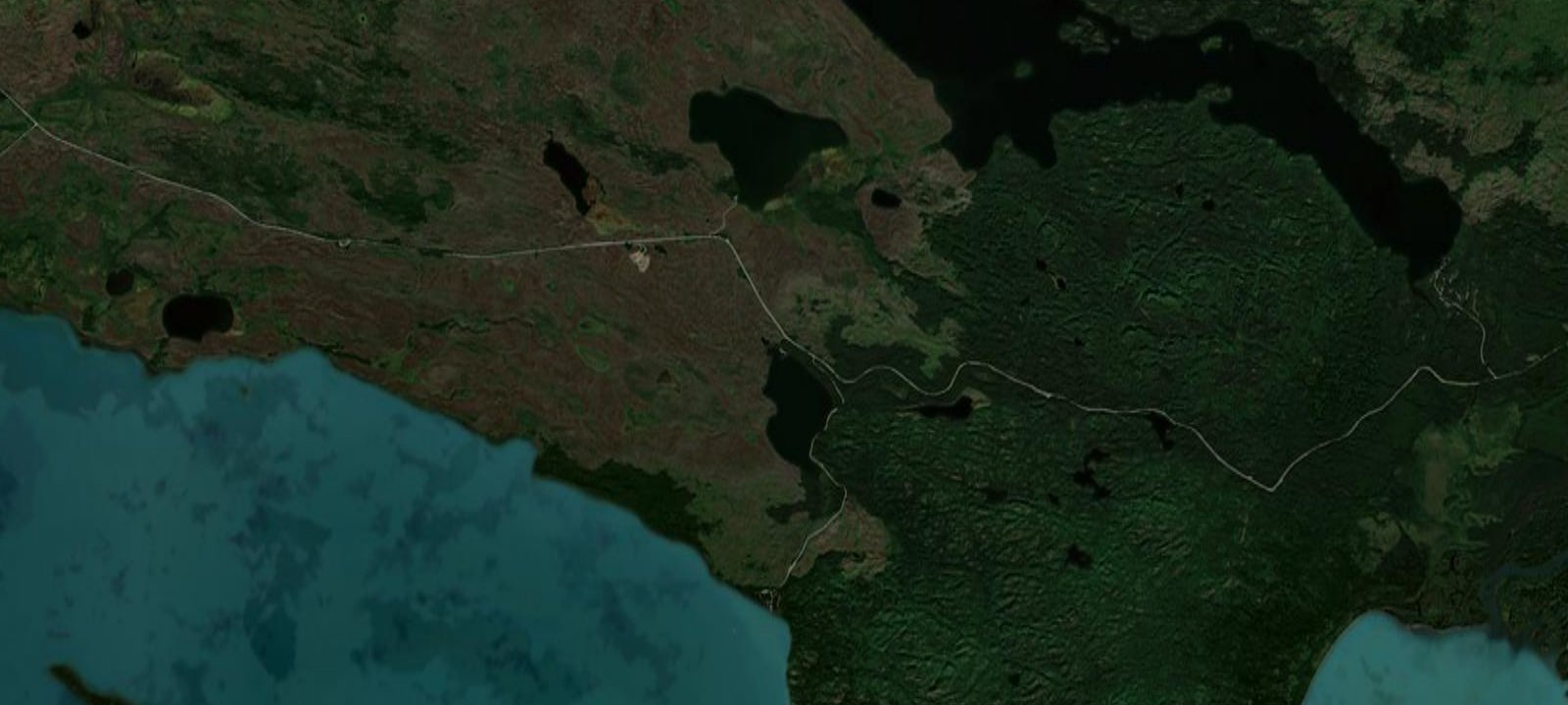 Map of Lower Ohmer Lake Campground