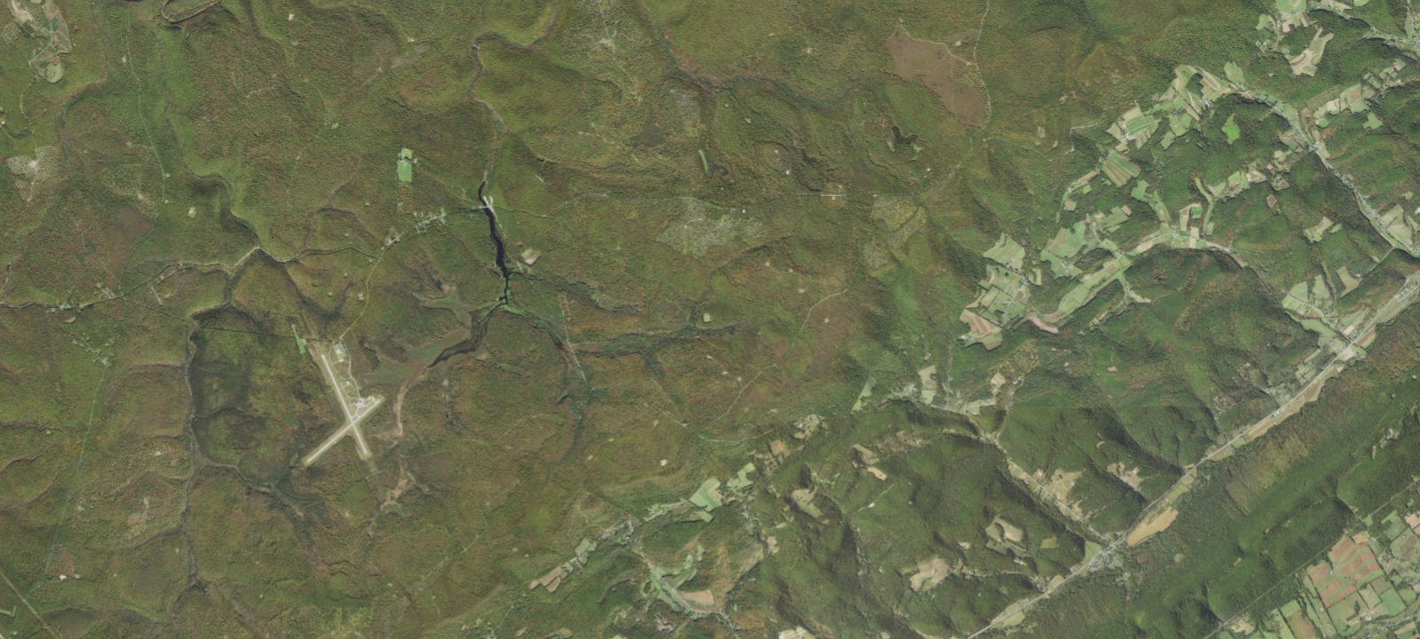 Map of Equestrian Camping