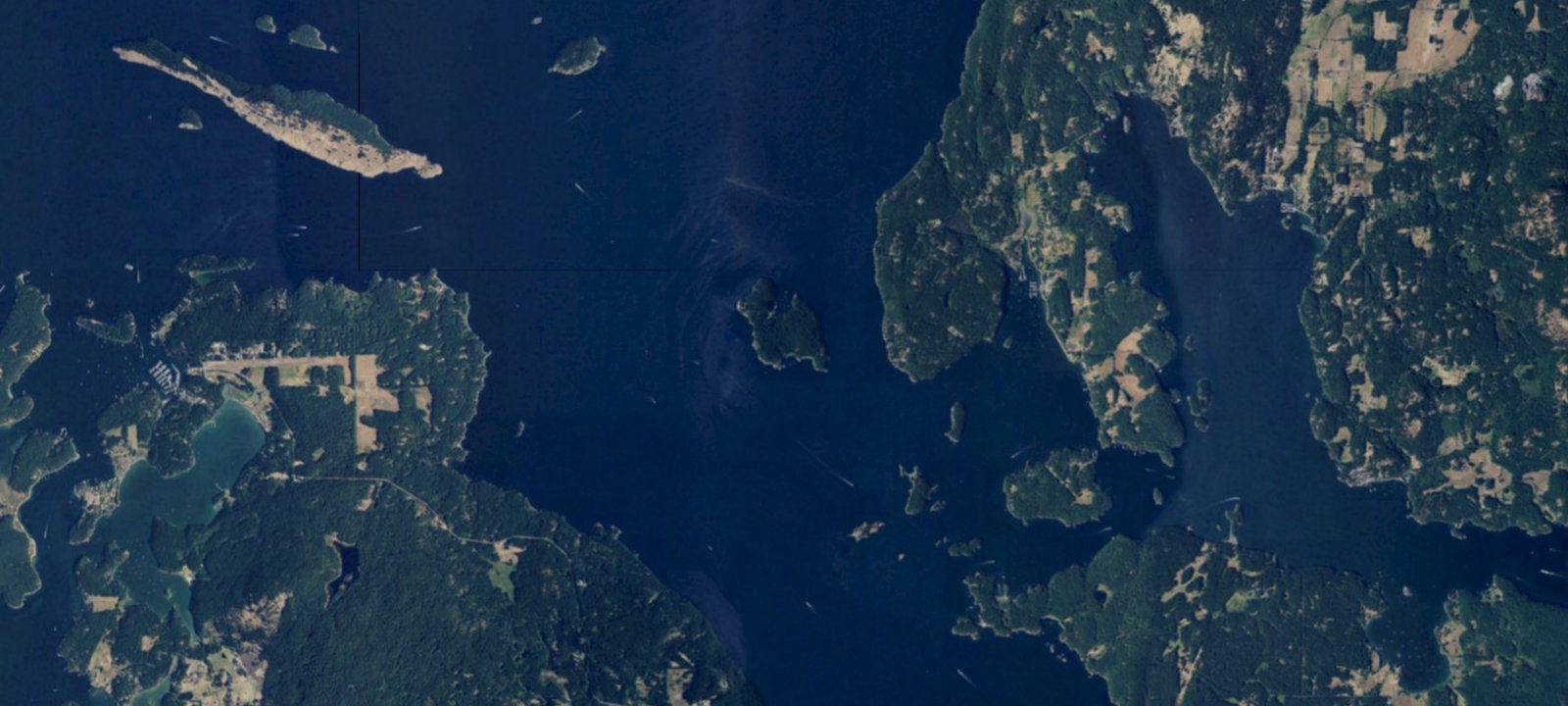 Map of Jones Island South Camp