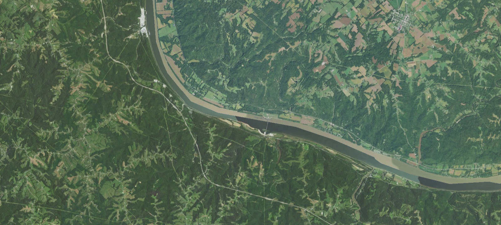 Map of The Landing at Bear Creek RV Park & Campground