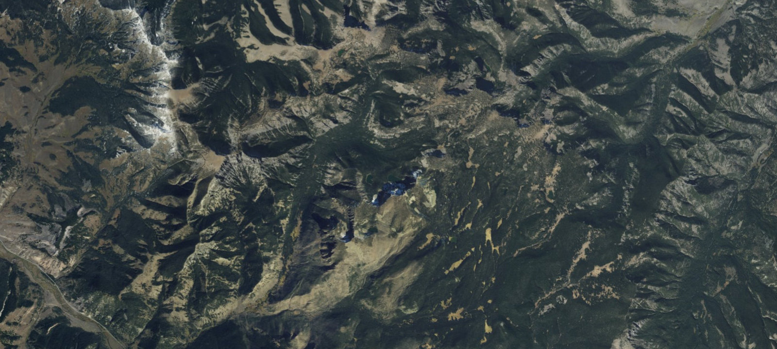 Map of Crescent Lake