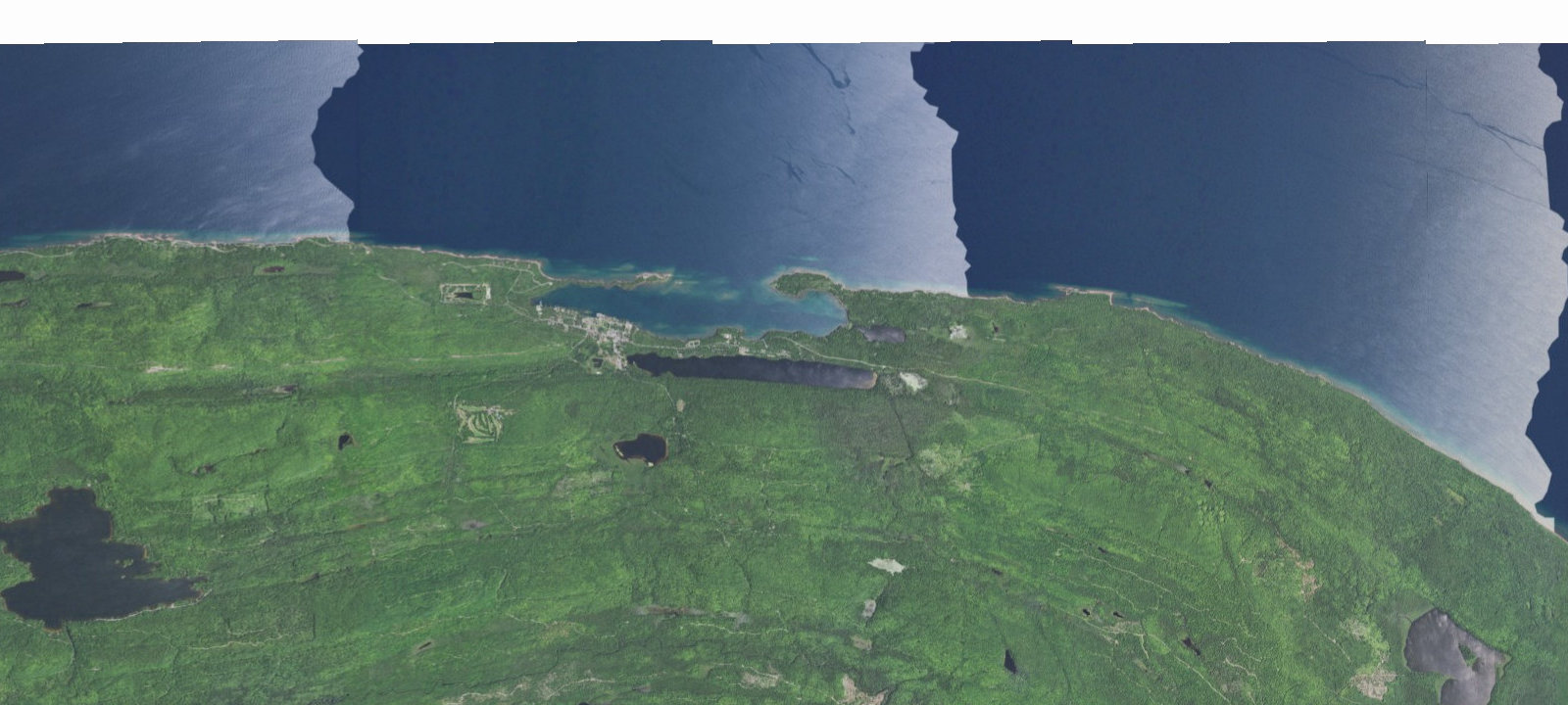 Map of Fort Wilkins Historic State Park - East Campground