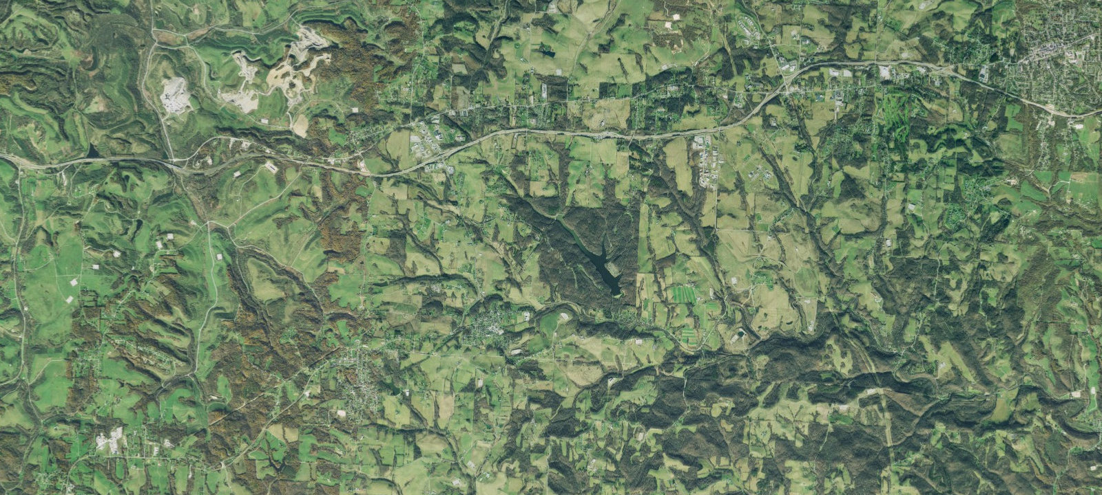 Map of Barkcamp State Park Campground