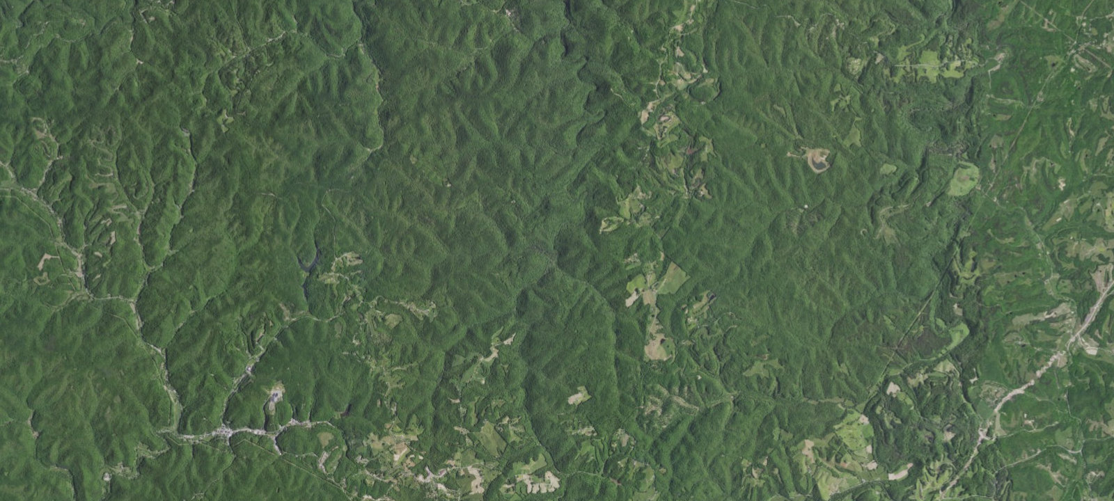 Map of Turkey Foot Campground