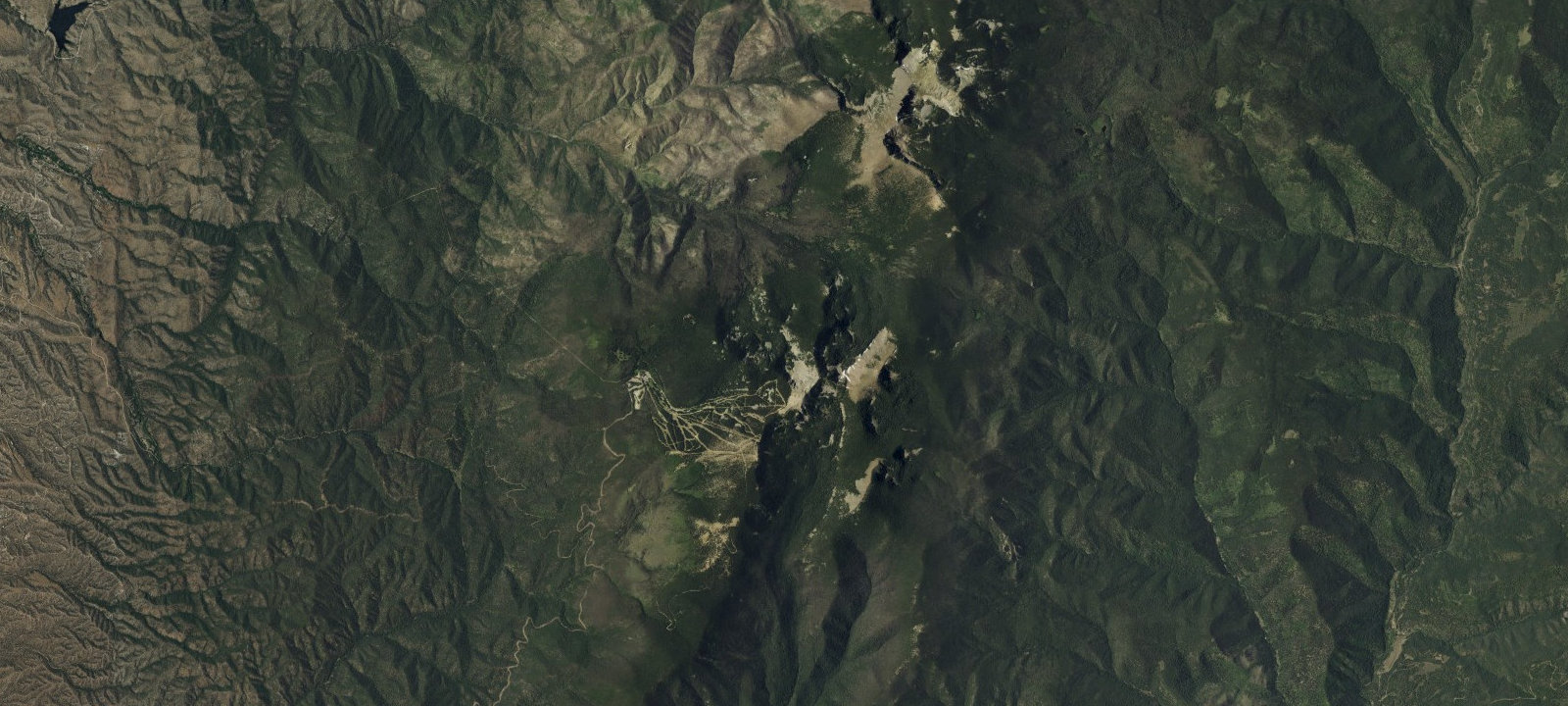 Map of Nambe Lake Terrero Campsite