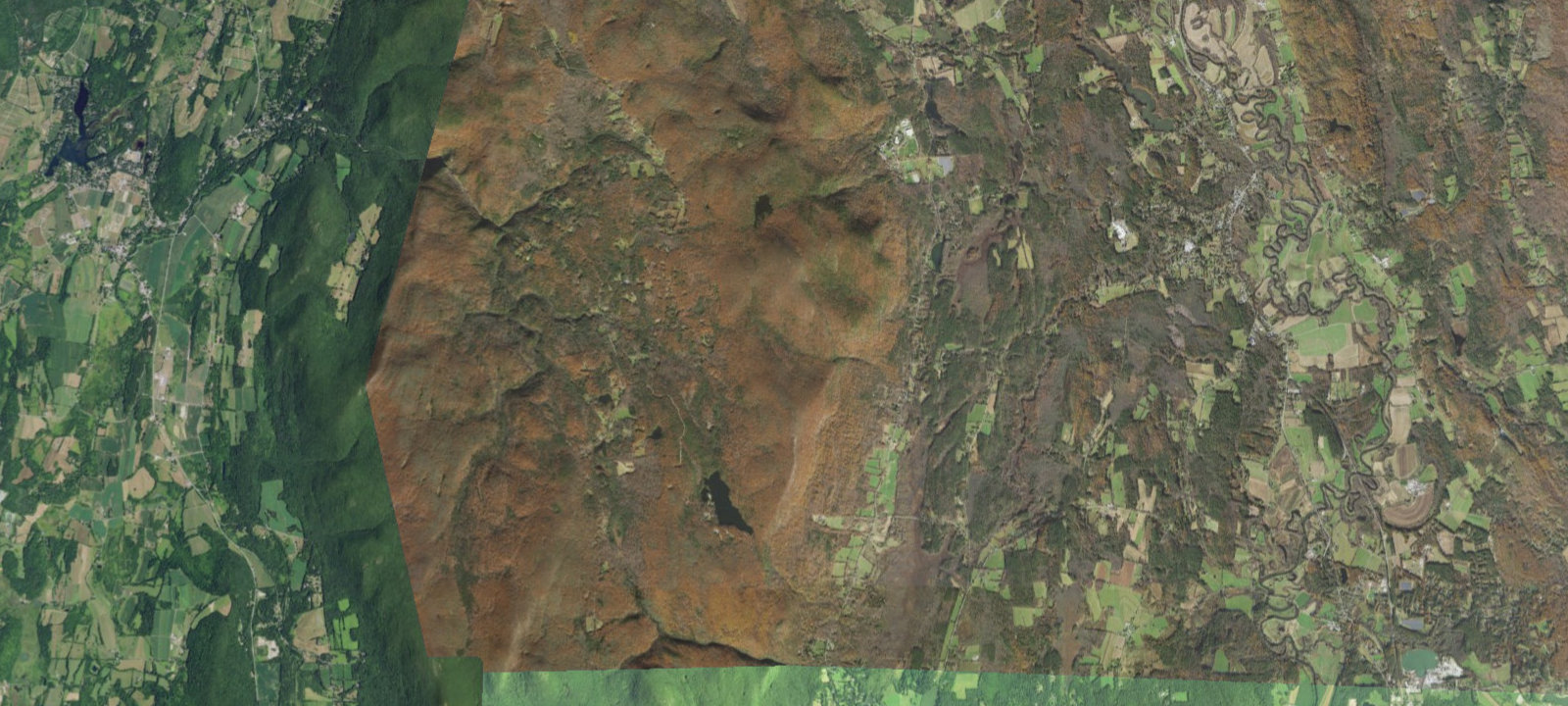 Map of Race Brook Campsites