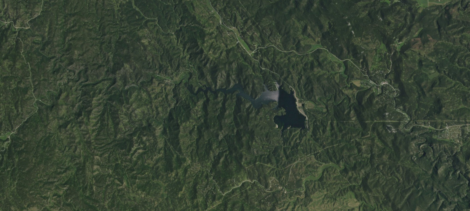 Map of Bear Gulch