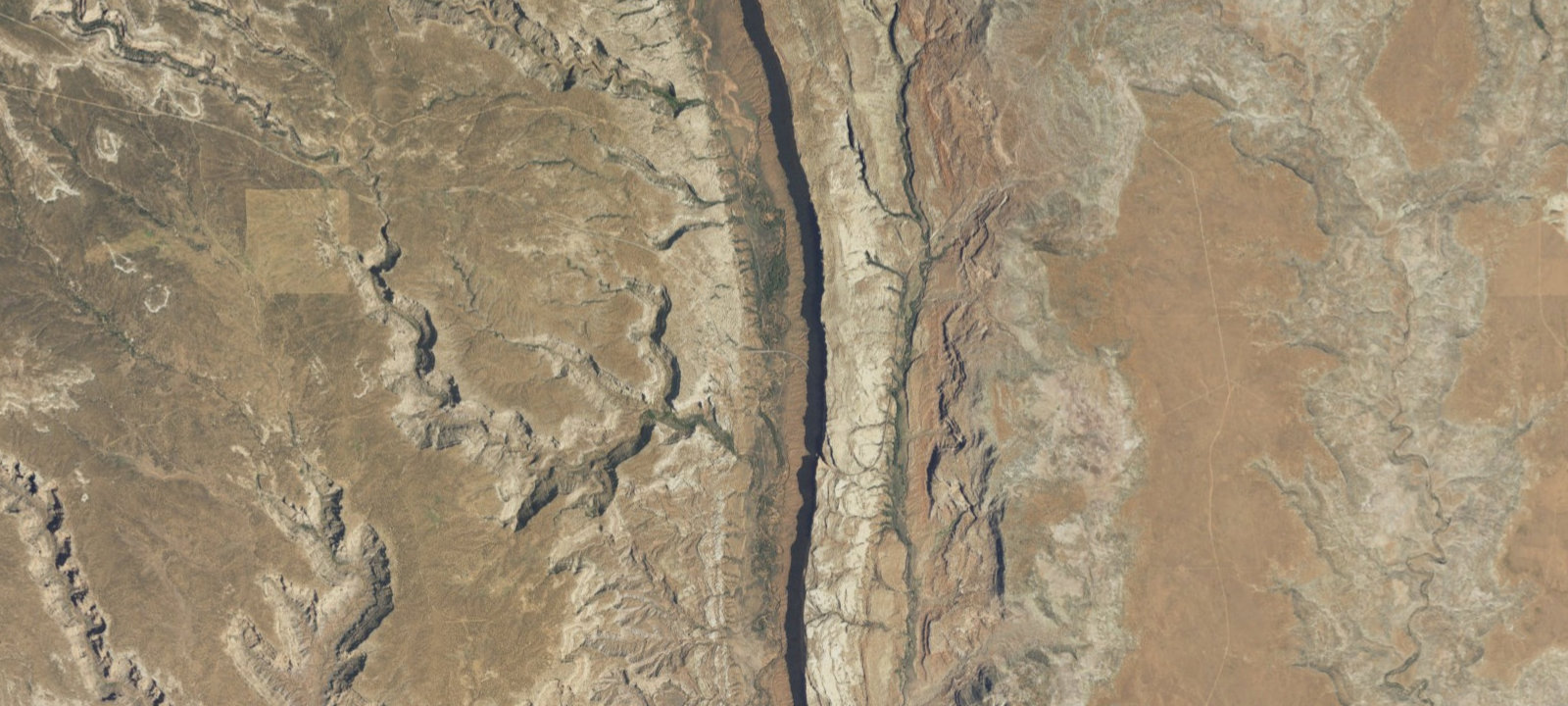 Map of Comb Wash Dispersed Camping Area