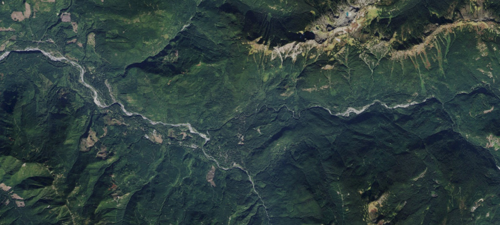 Map of Douglas Fir Campground