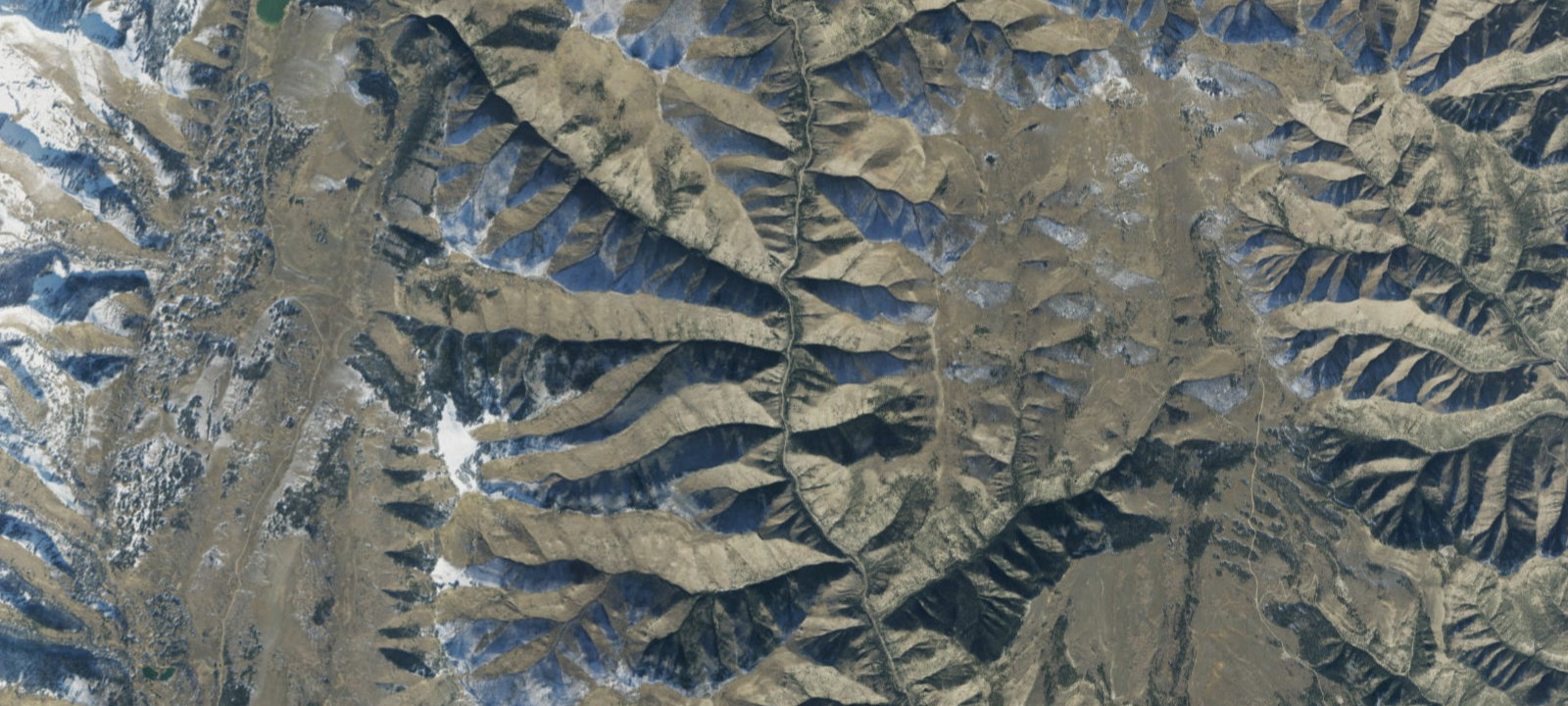 Map of Horse Canyon Camping Area