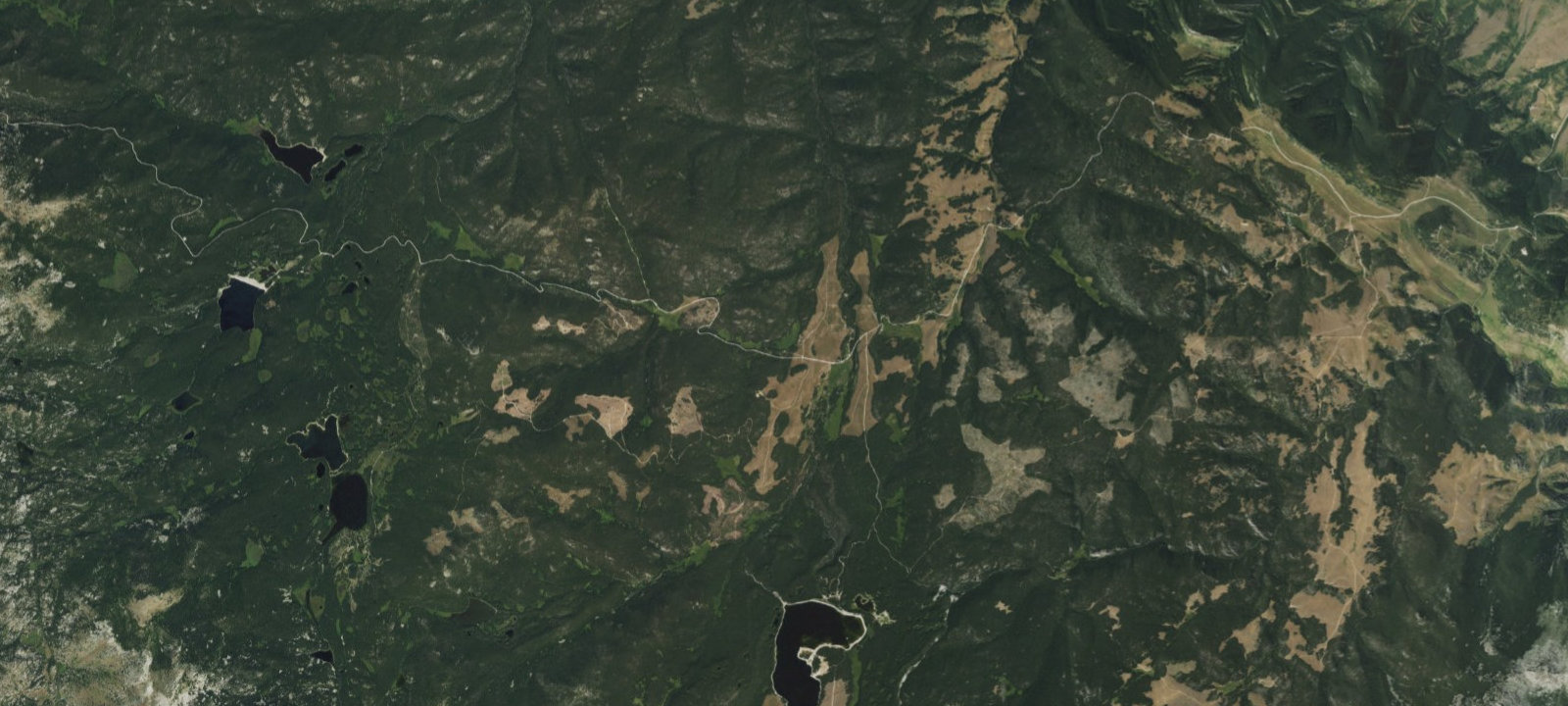 Map of Big Goose Campground