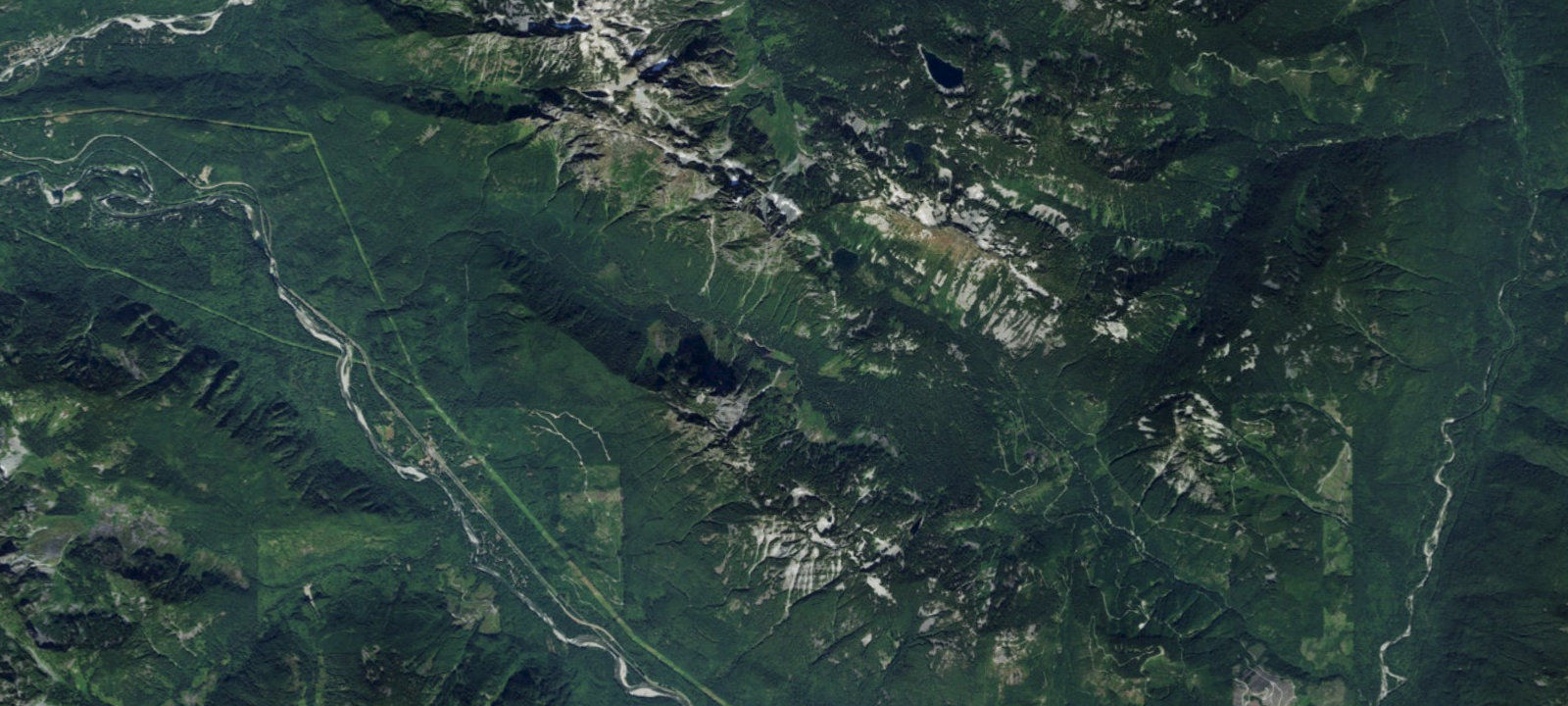 Map of Barclay Lake Backcountry Sites