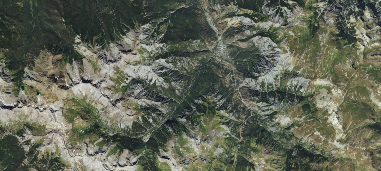 Map of Angel Creek