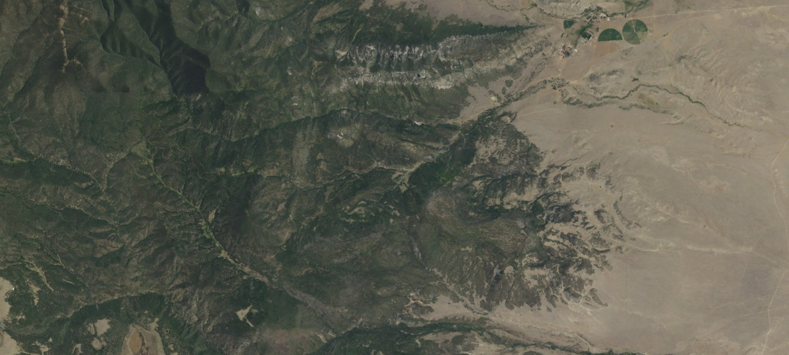 Map of Lovers Leap Camp