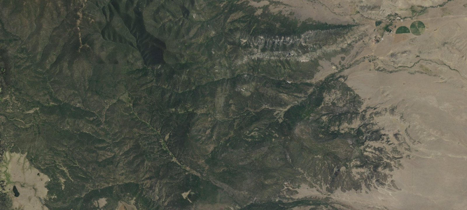 Map of Miners Park Camp