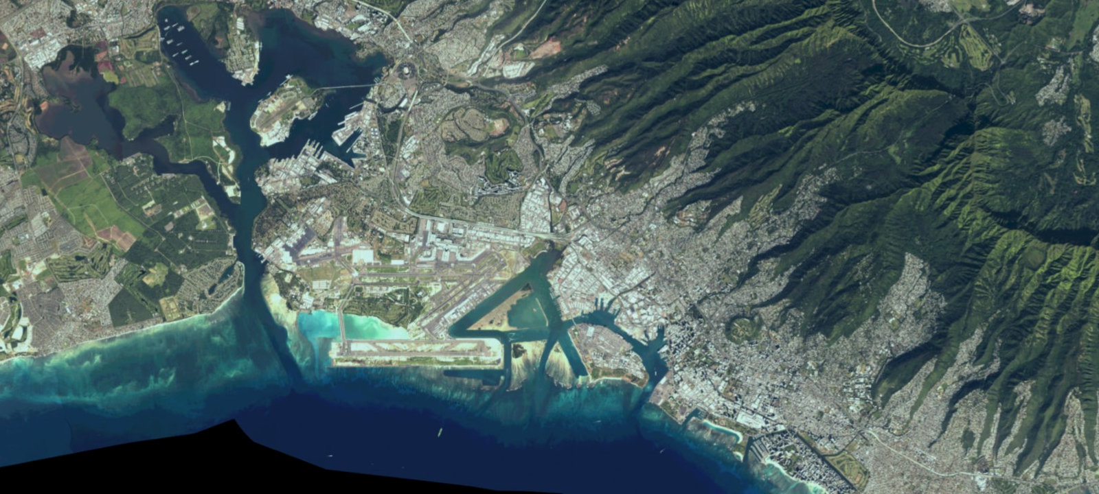 Map of Ke'ehi Lagoon Memorial State Park