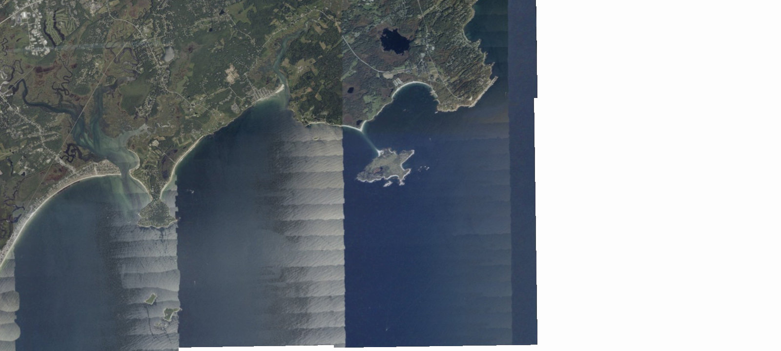 Map of Clam Cove Campsite
