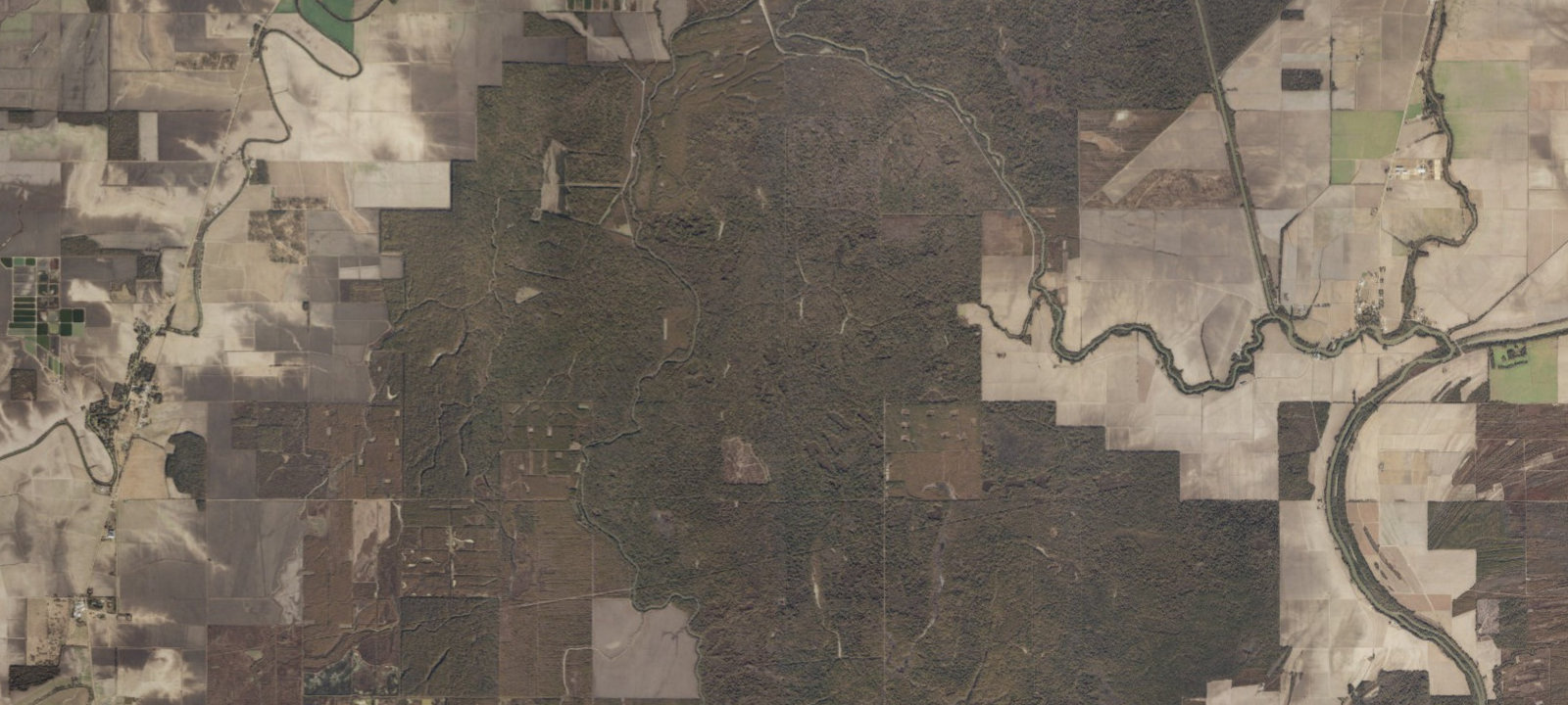 Map of Hunt Camp 25B