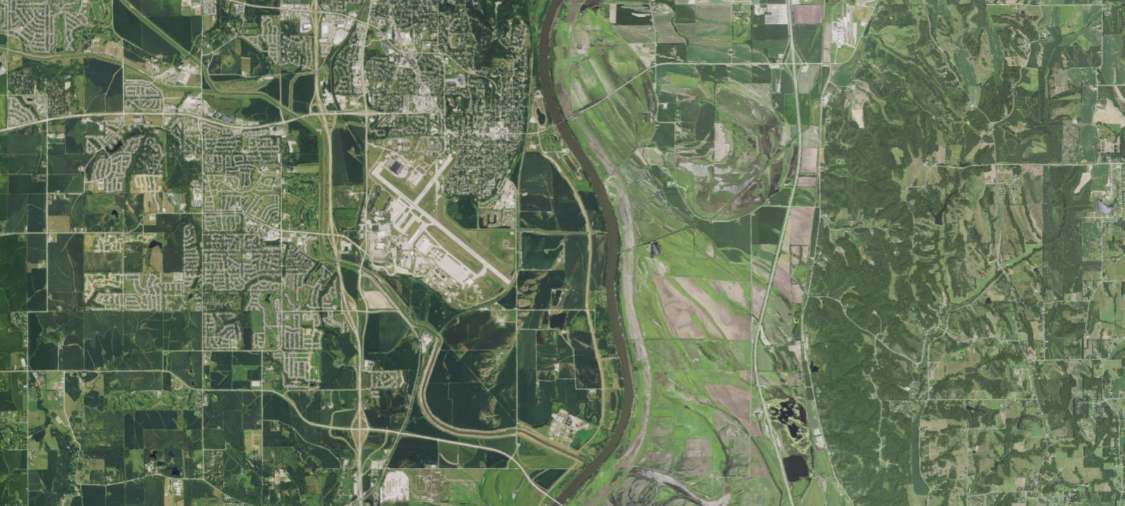 Map of Offutt AFB FamCamp