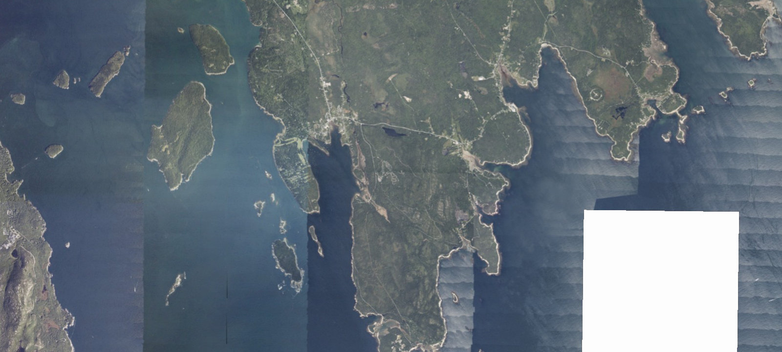 Map of Schoodic Woods Campground