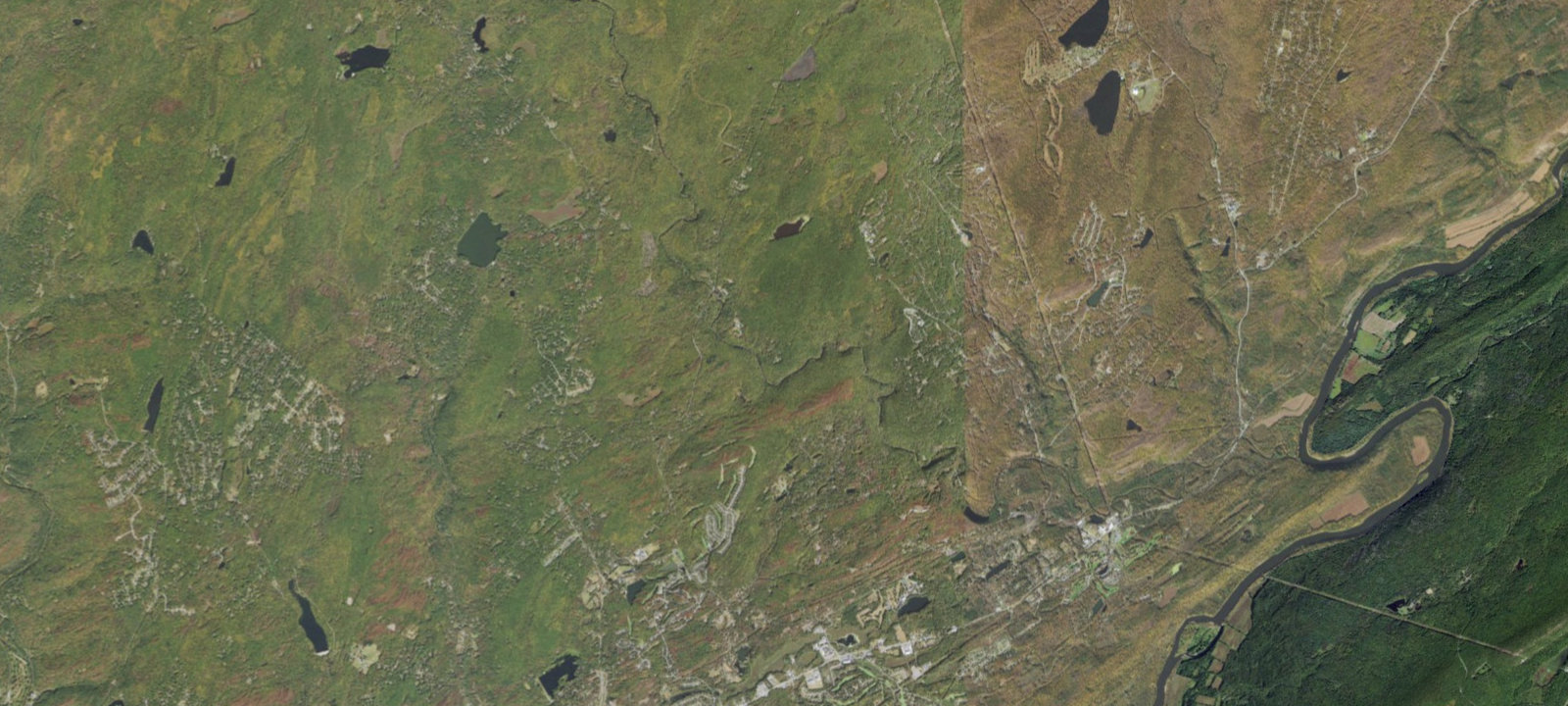Map of Twin Hill