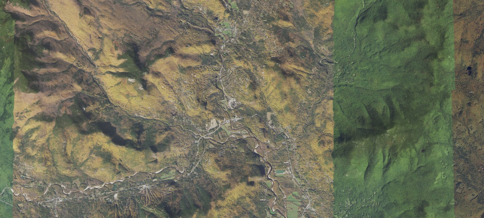 Map of Green Meadow Camping Area