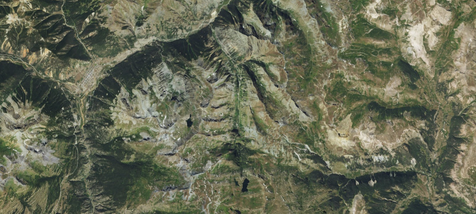 Map of Cunningham Gulch Dispersed Campsite 1