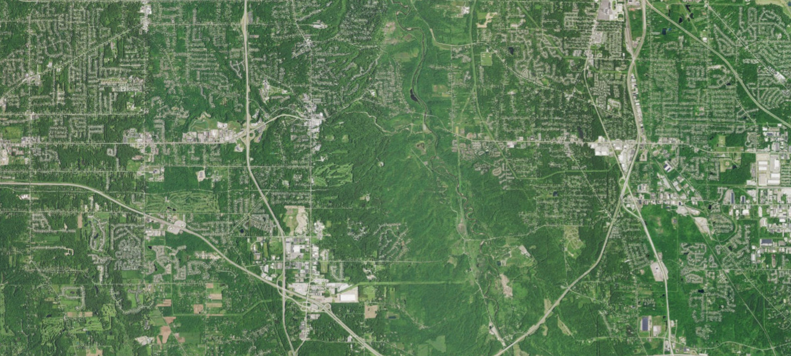 Map of Ottawa Overlook Backcountry Sites