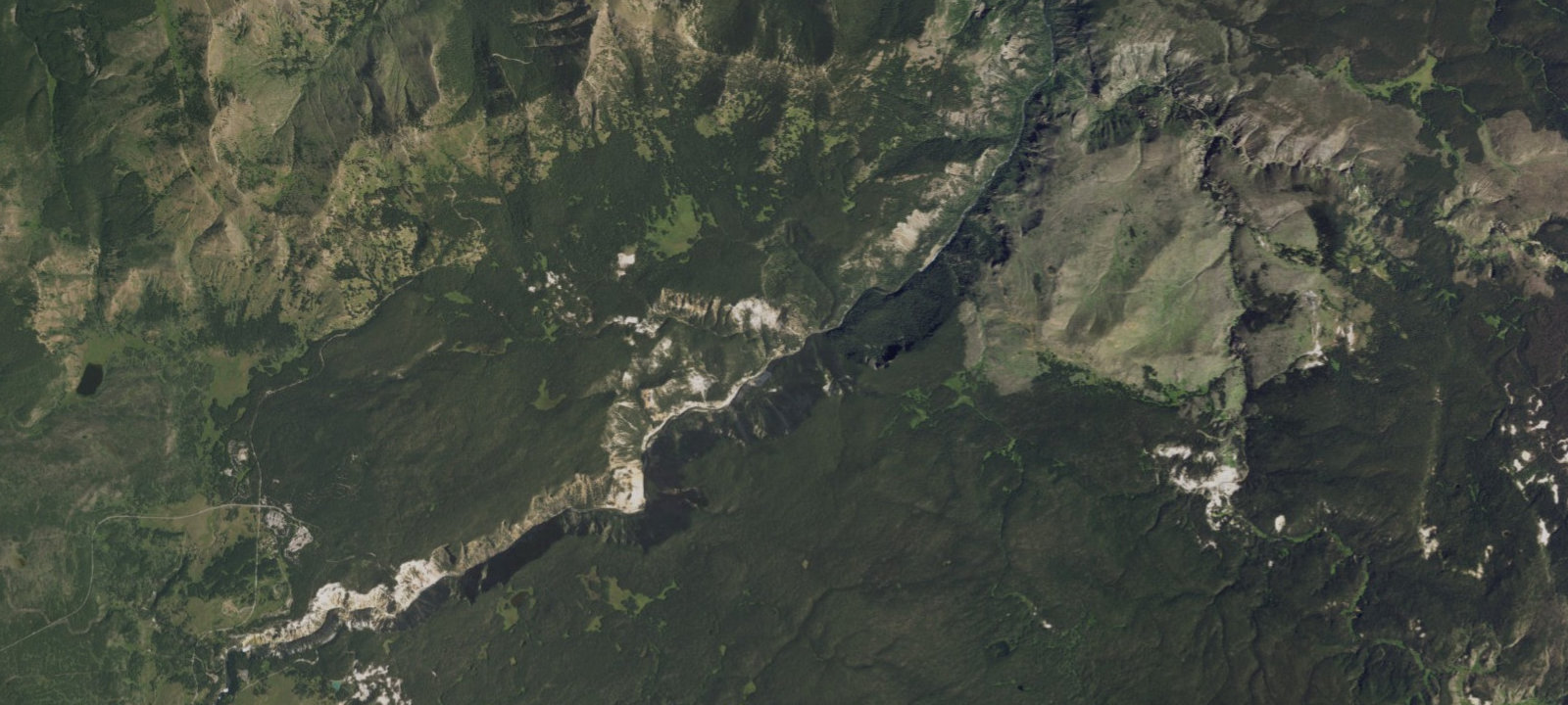 Map of Seven Mile Hole