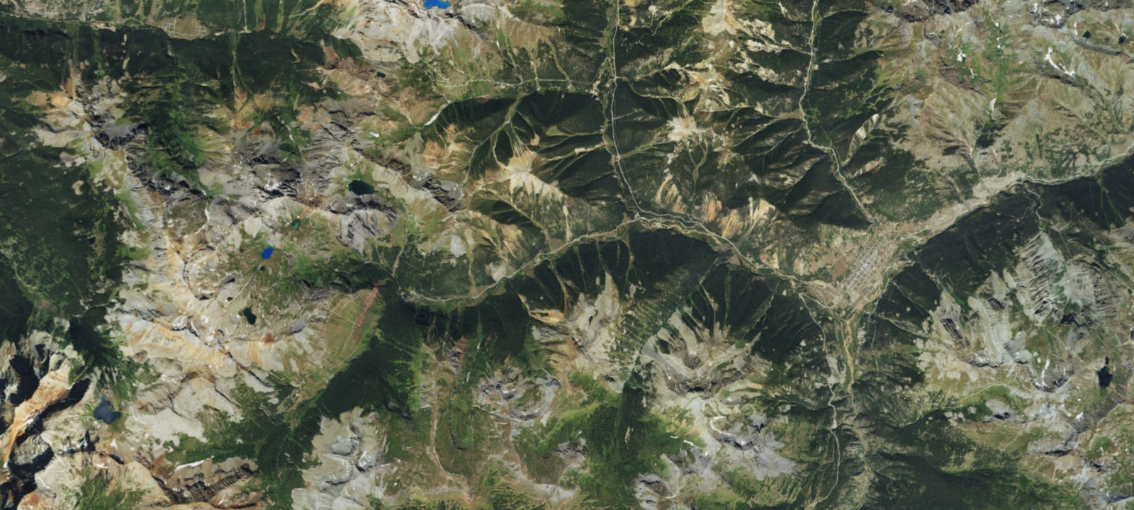 Map of Mineral Creek Walk-In Dispersed