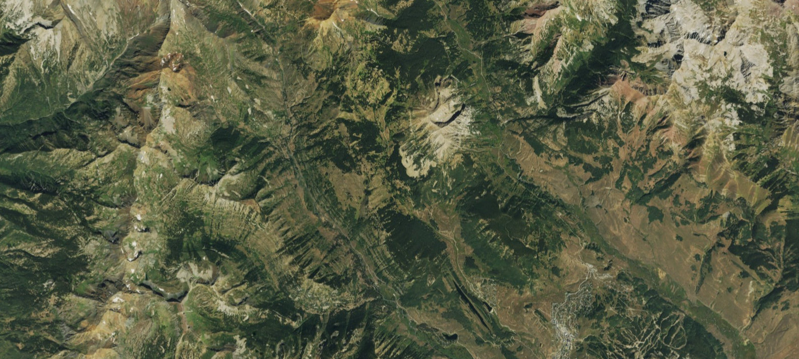 Map of Washington Gulch Campsites WG 39-41