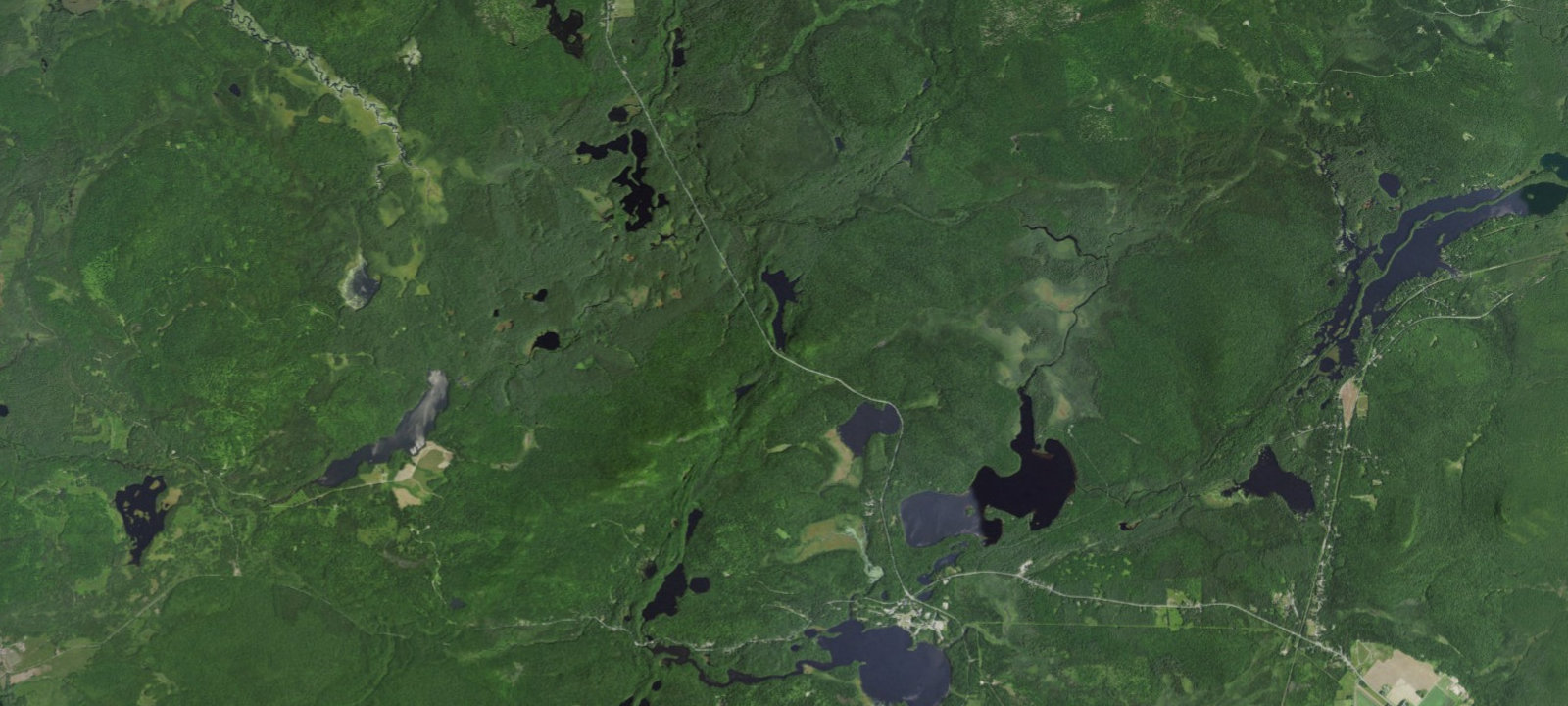 Map of Mountain Pond #1