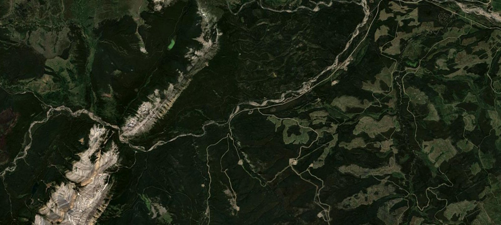 Map of Panther Corners Public Land Recreation Area