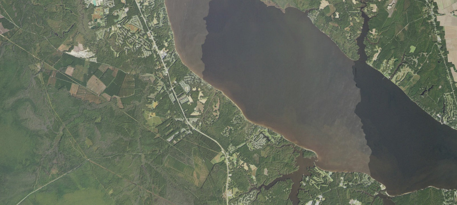 Map of Flanners Beach Campground