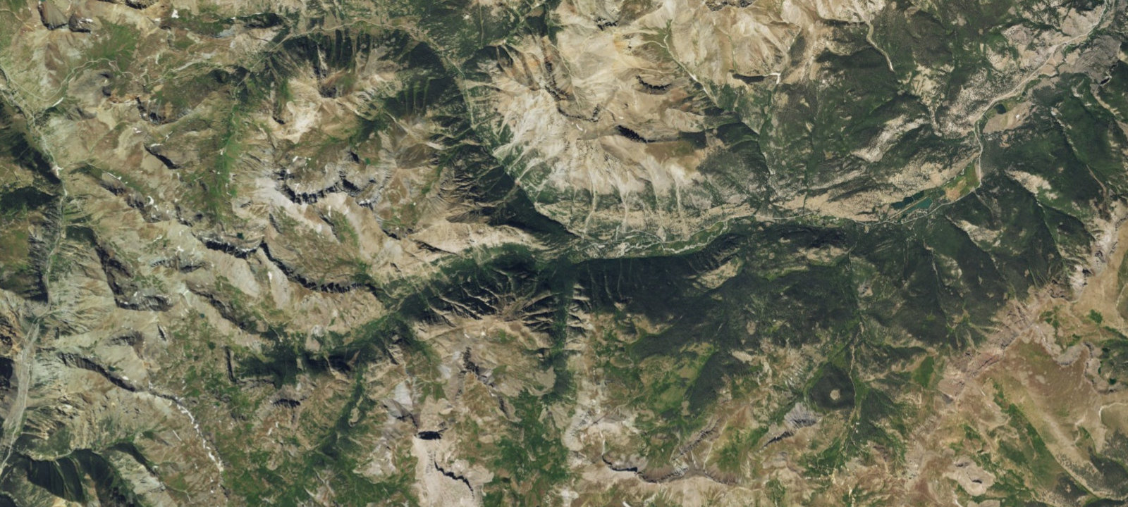 Map of Cottonwood Creek Dispersed Campsite 2