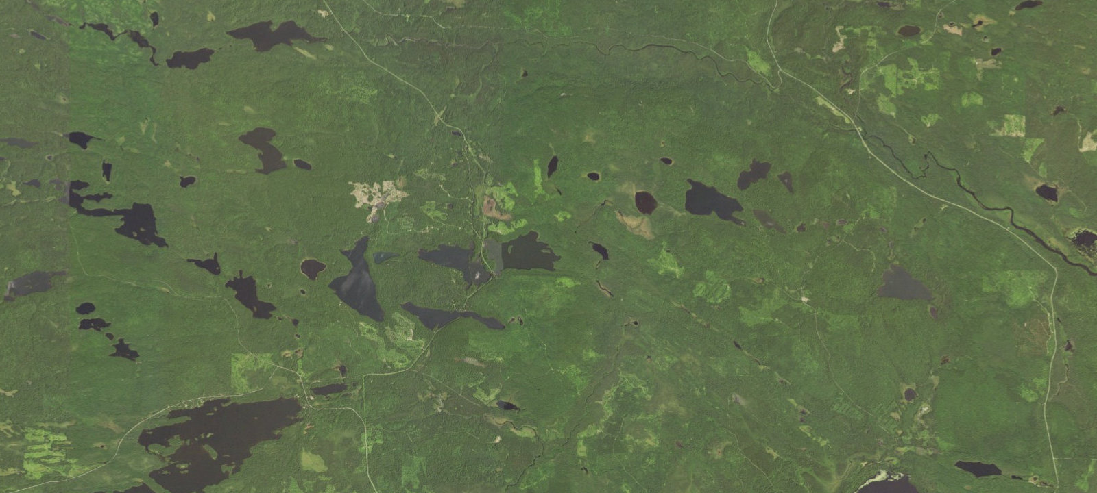Map of East Twin Lake Site 1