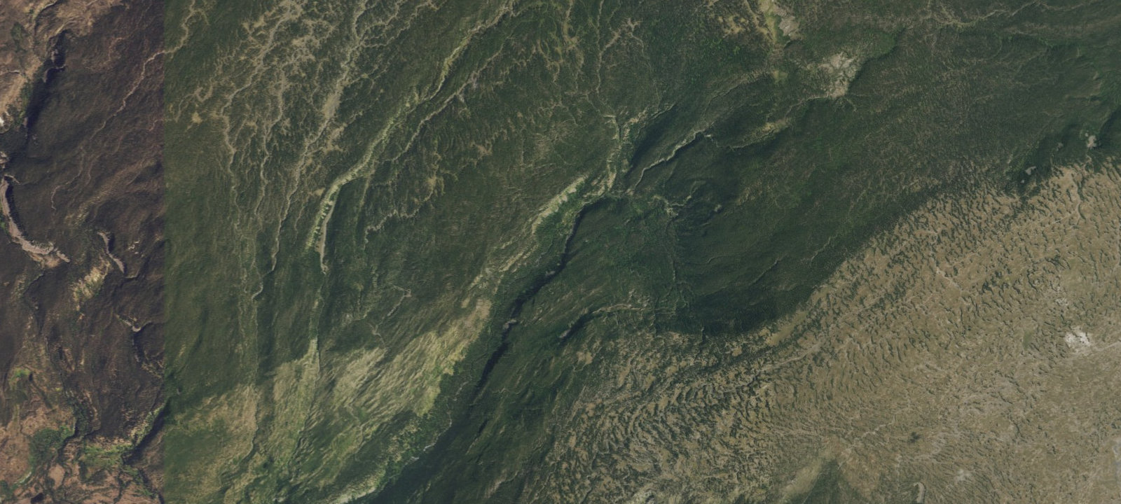Map of Albright Falls