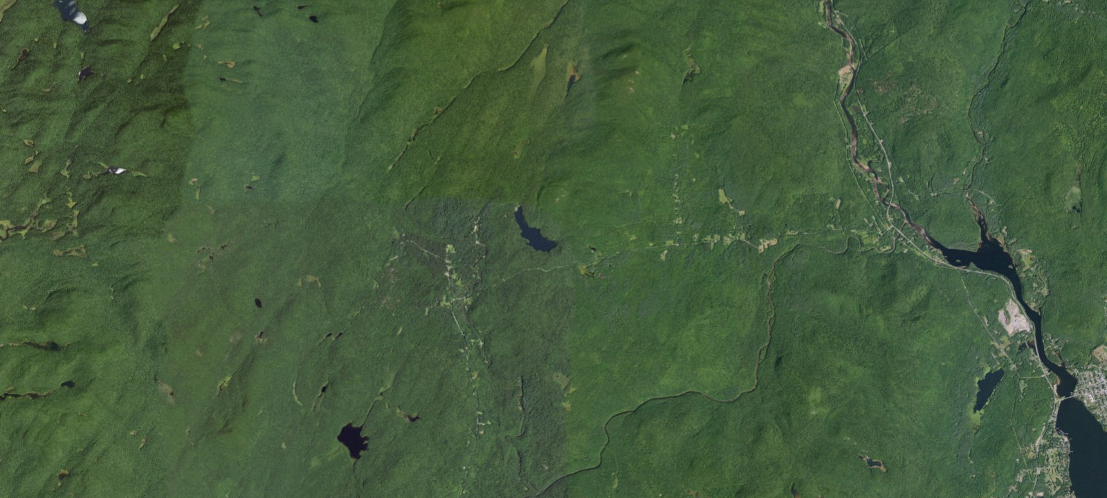 Map of Woods Lake Campsite #4