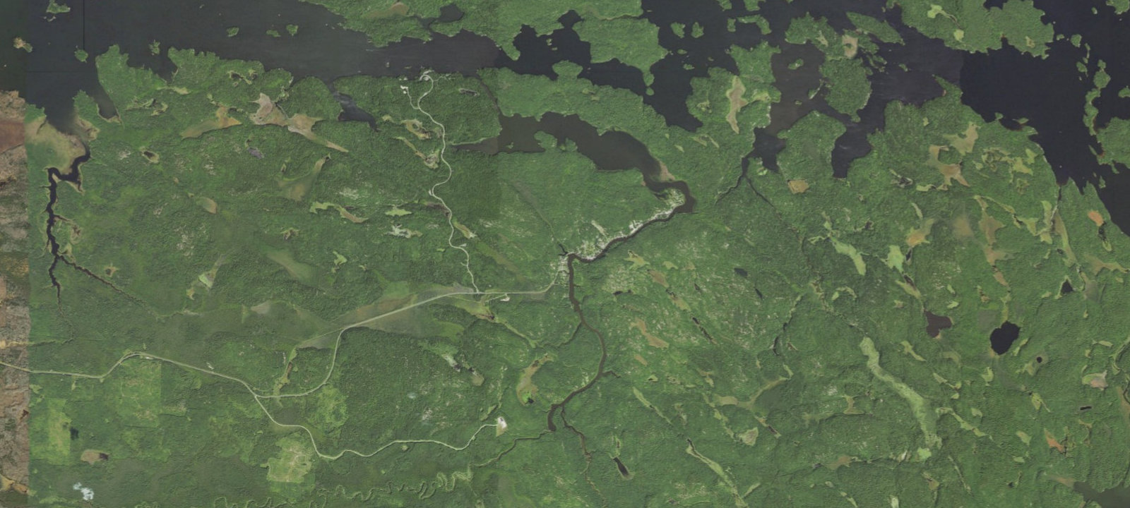 Map of Ash River Campground