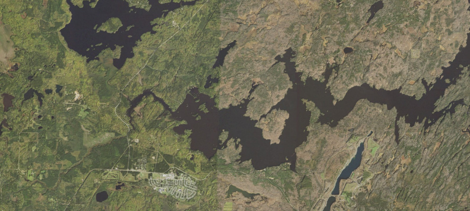 Map of Birch Lake Site 13