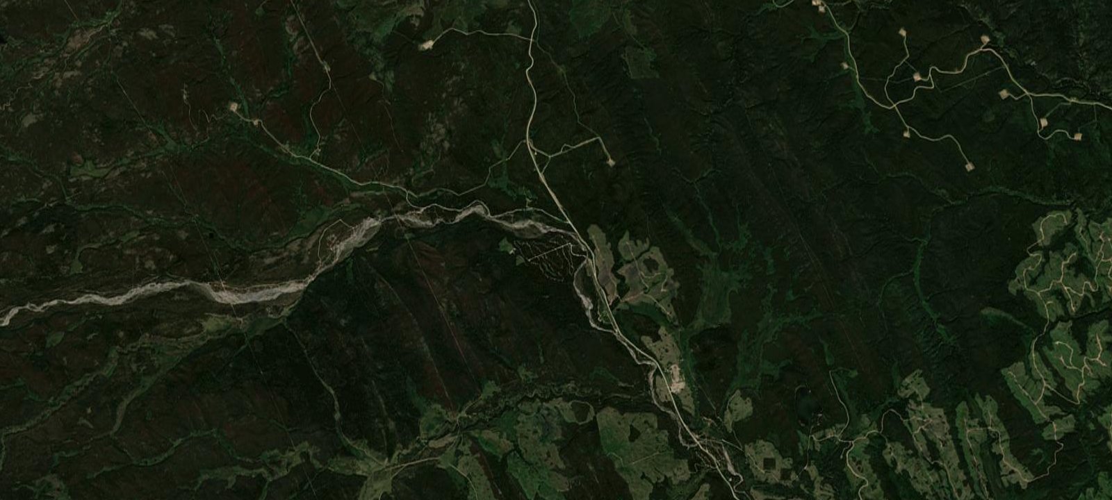 Map of North Ghost Campground