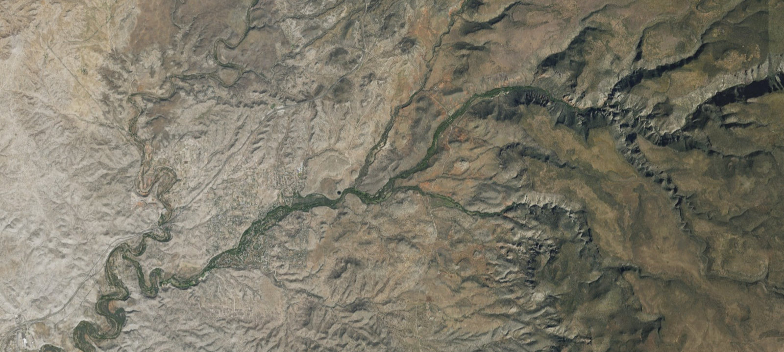 Map of Lawrence Crossing