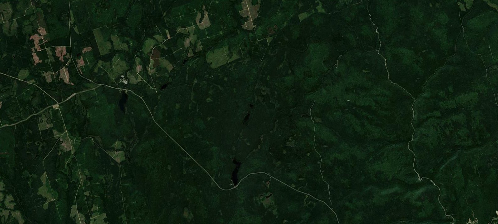 Map of Tracey Lake BackCountry Site 2