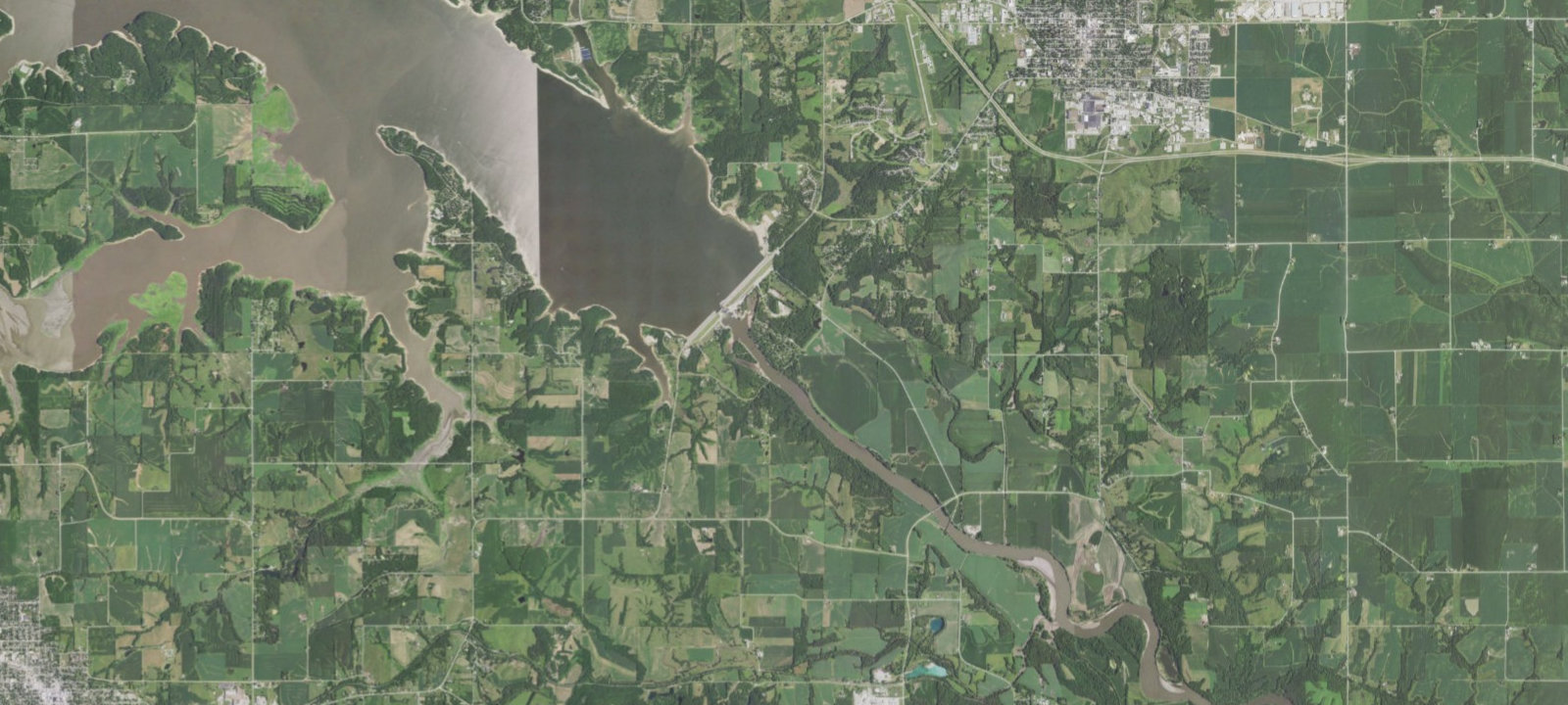 Map of Lake Prarie