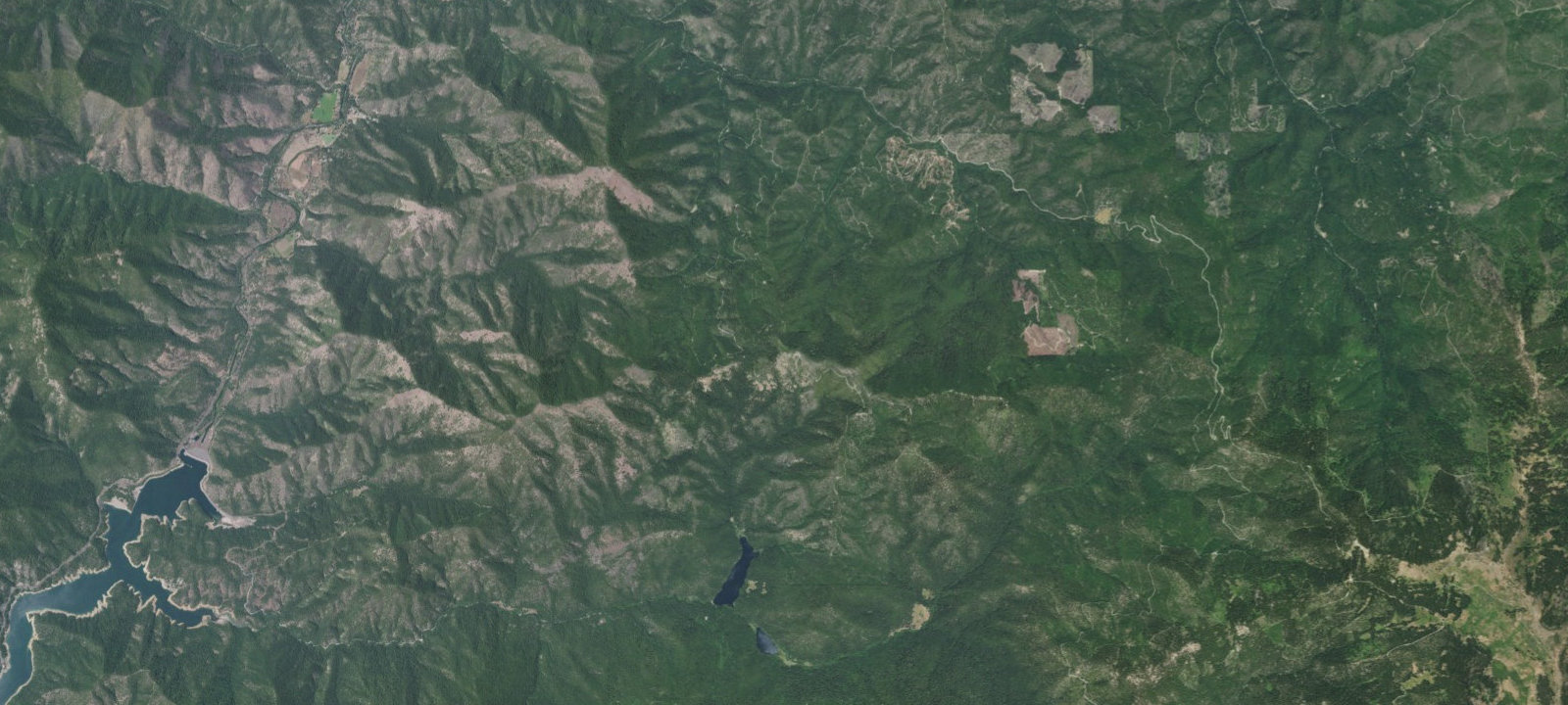 Map of Acorn Woman Peak Lookout